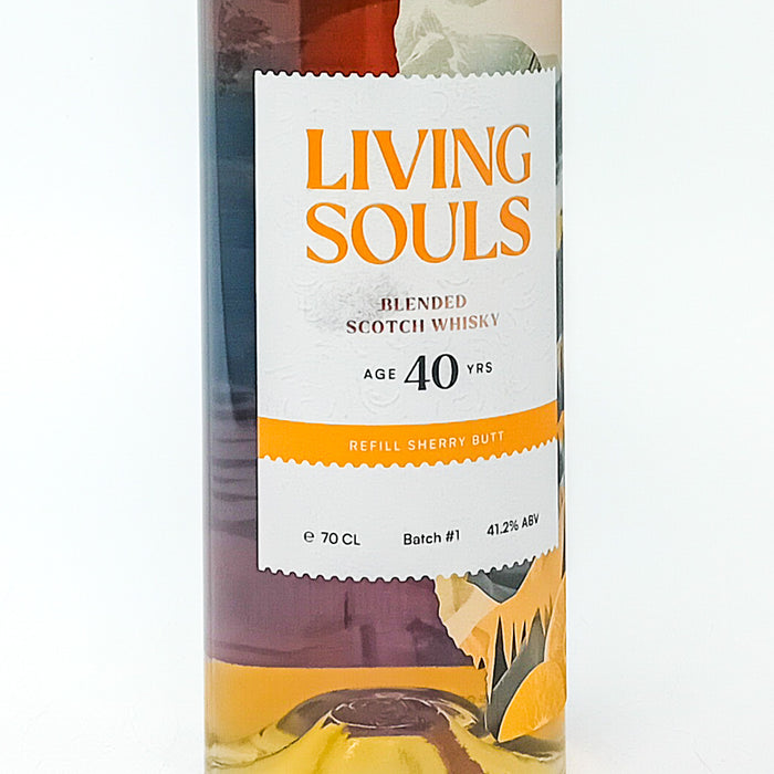 Living Souls 40 Year Old Batch #1 Blended Scotch Whisky, 70cl, 41.2% ABV