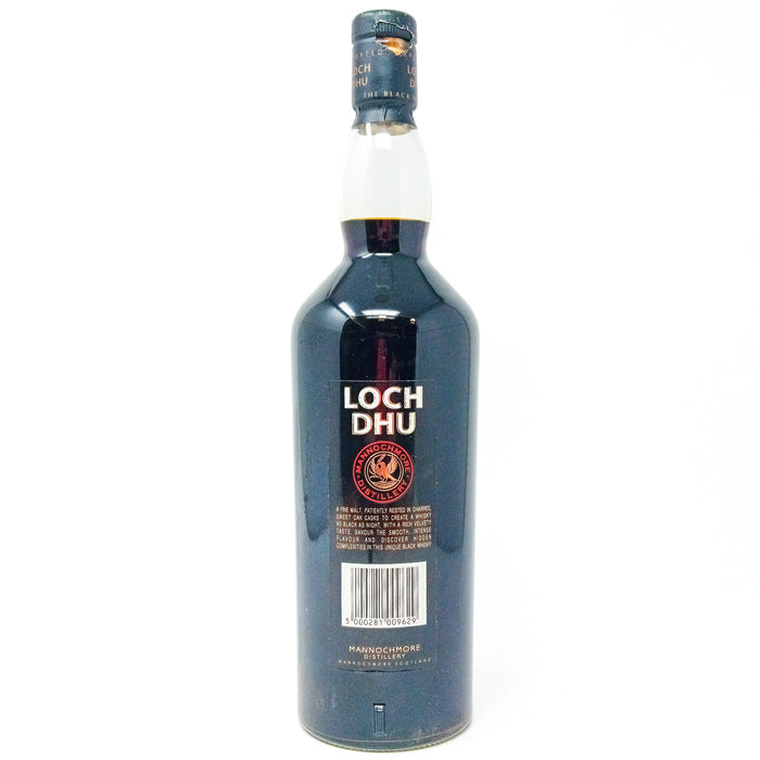 Loch Dhu Black 10 Year Old Single Malt Scotch Whisky, 1L, 40% ABV