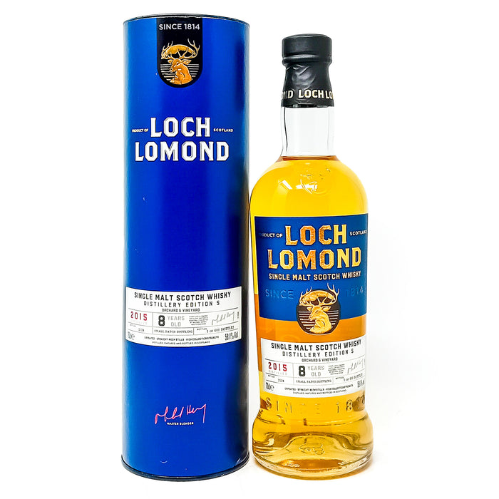 Loch Lomond 2015 8 Year Old Distillery Edition 5 Single Malt Scotch Whisky, 70cl, 59.1% ABV