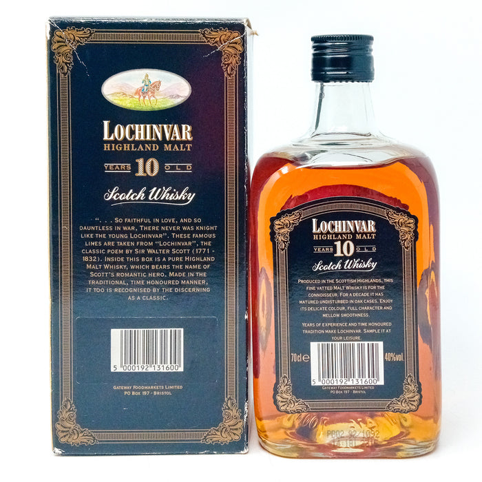 Lochinvar 10 Year Old Blended Malt Scotch Whisky, 70cl, 40% ABV
