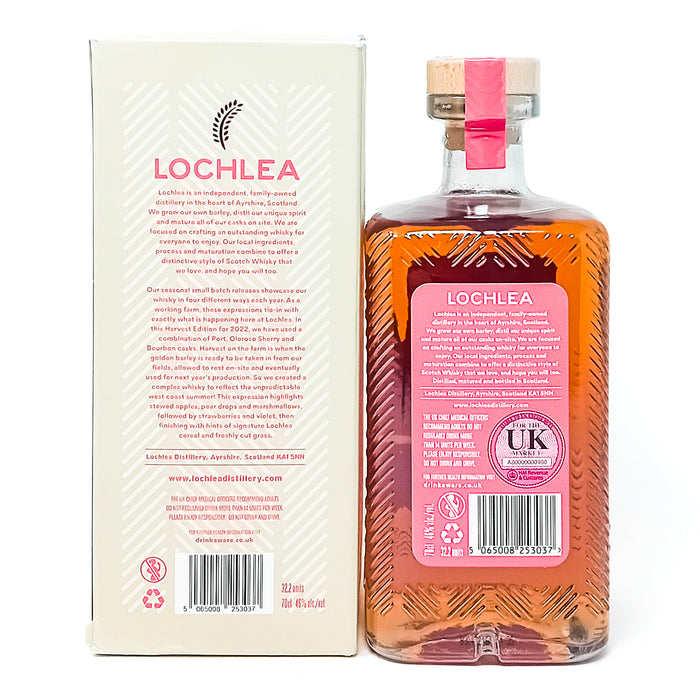 Lochlea Harvest Edition First Crop Single Malt Scotch Whisky, 70cl, 46% ABV