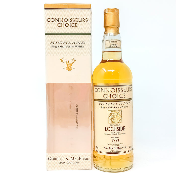 Lochside 1991-2004 Gordon & MacPhail Connoisseurs Choice Single Malt Scotch Whisky, 70cl, 43% ABV