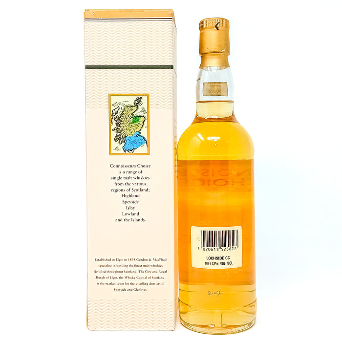 Lochside 1991-2004 Gordon & MacPhail Connoisseurs Choice Single Malt Scotch Whisky, 70cl, 43% ABV