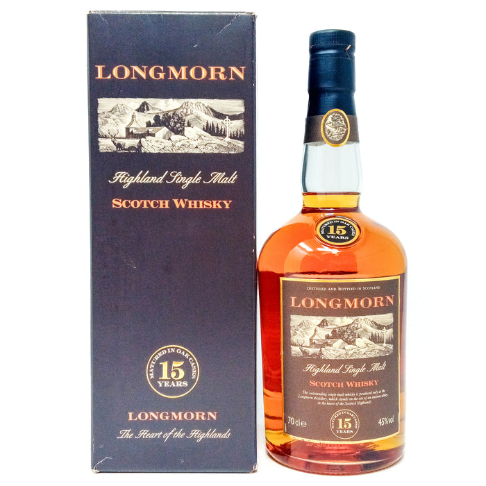 Longmorn 15 Year Old Single Malt Scotch Whisky, 70cl, 45% ABV