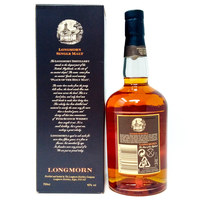 Longmorn 15 Year Old Single Malt Scotch Whisky, 70cl, 45% ABV