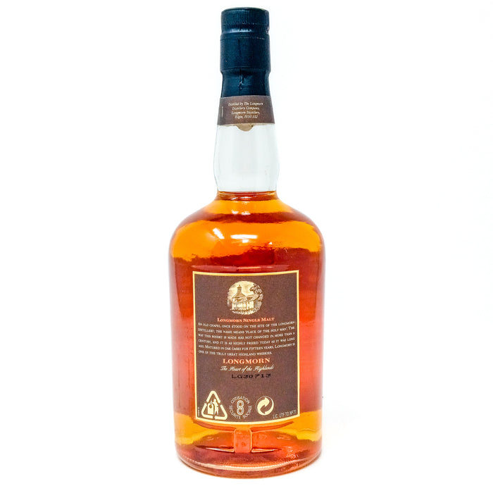 Longmorn 15 Year Old Single Malt Scotch Whisky, 70cl, 45% ABV