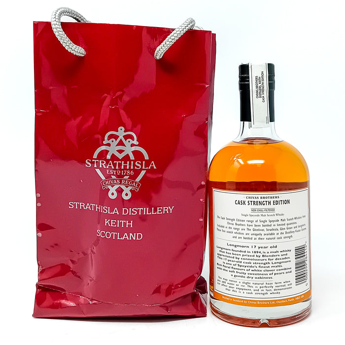Longmorn 1987 17 Year Old Chivas Brothers Cask Strength Edition Single Malt Scotch Whisky, 50cl, 55.1% ABV