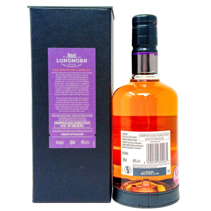 Longmorn The Distiller's Choice Single Malt Scotch Whisky, 70cl, 40% ABV