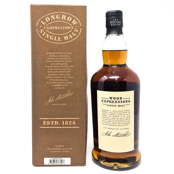 Longrow 1995 Tokaji Wood 10 Year Old Single Malt Scotch Whisky, 70cl, 55.6% ABV