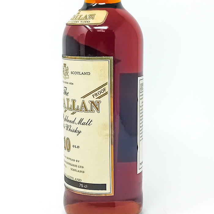 Macallan 10 Year Old 100° Proof Single Malt Scotch Whisky, 75cl, 57% ABV