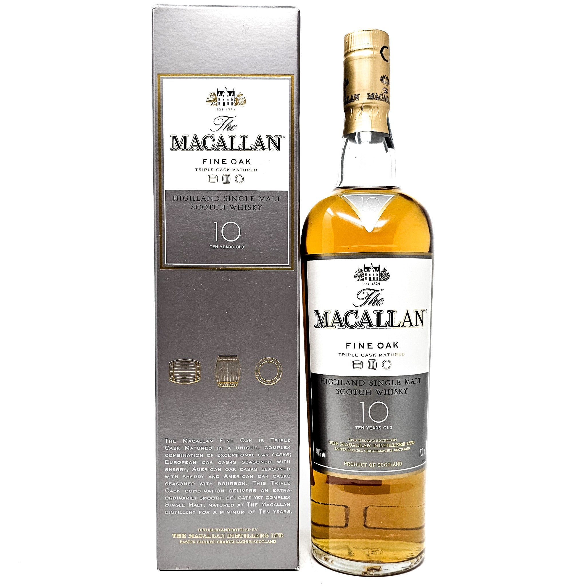 Macallan 10 Year Old Fine Oak – Old and Rare Whisky