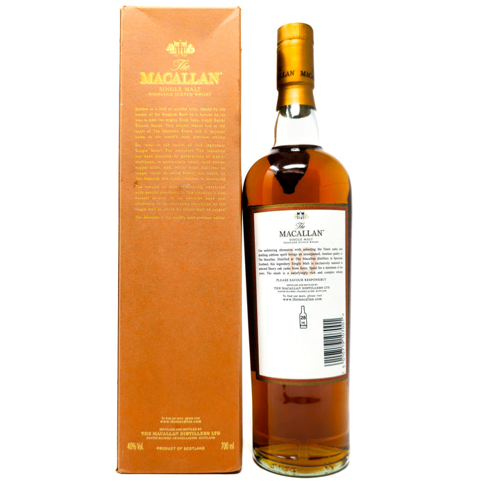 Macallan 10 Year Old Sherry Oak Single Malt Scotch Whisky, 70cl, 40% ABV