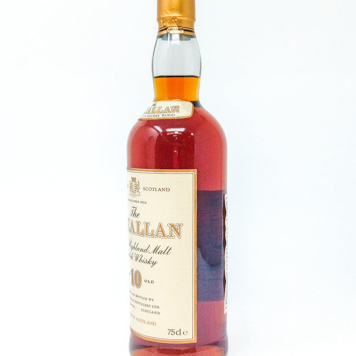 Macallan 10 Year Old 1980s Single Malt Scotch Whisky, 75cl, 40% ABV