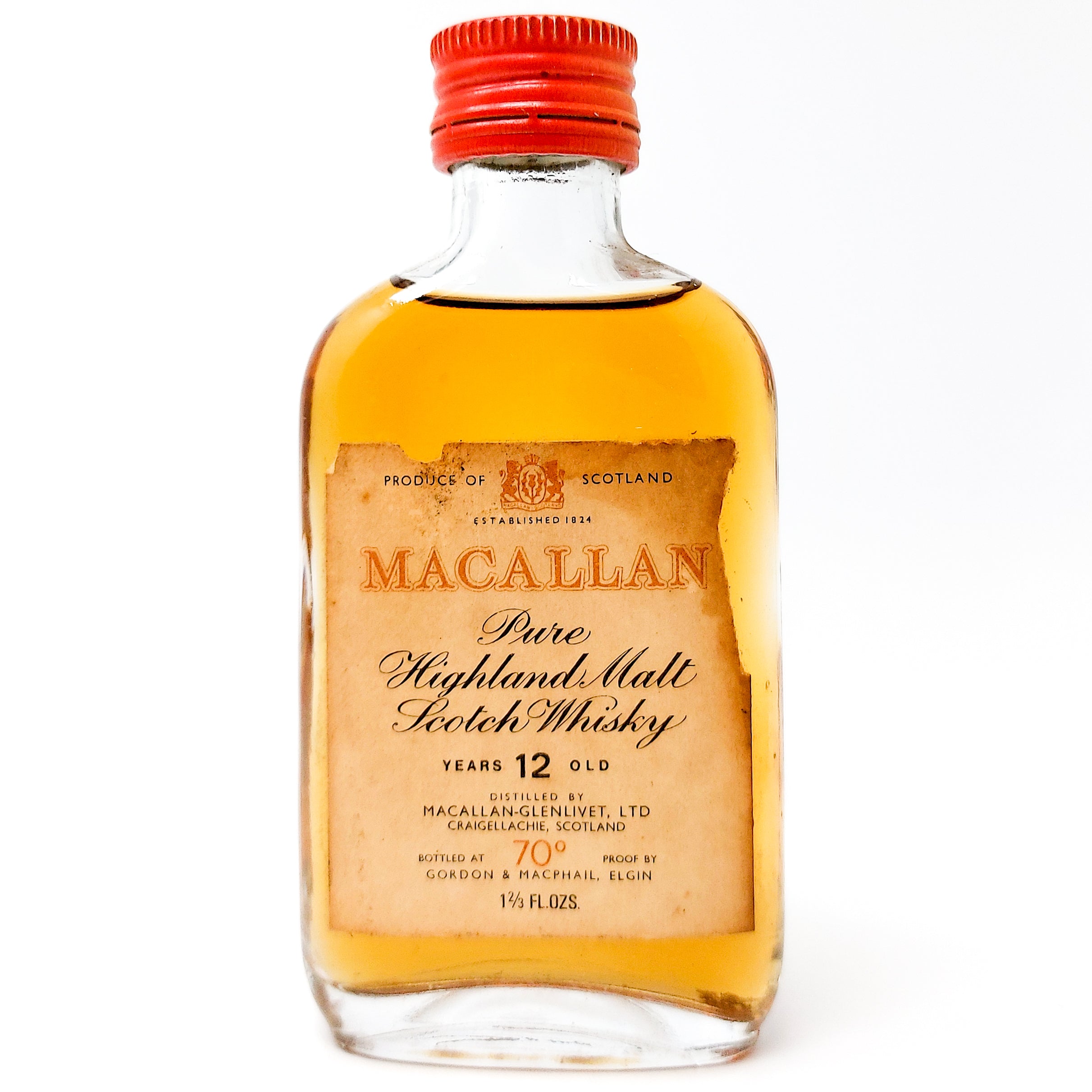 Macallan 12 Miniature, Curated by Old & Rare Whisky
