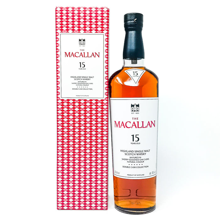 Macallan 15 Year Old Double Cask Collection Single Malt Scotch Whisky, 70cl, 43% ABV