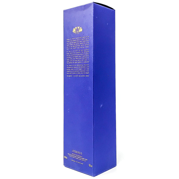 Macallan 1986 18 Year Old Single Malt Scotch Whisky, 70cl, 43% ABV