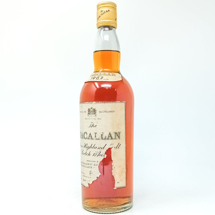 Macallan 1962 Single Malt Scotch Whisky, 26 2/3 fl. ozs., 80° Proof