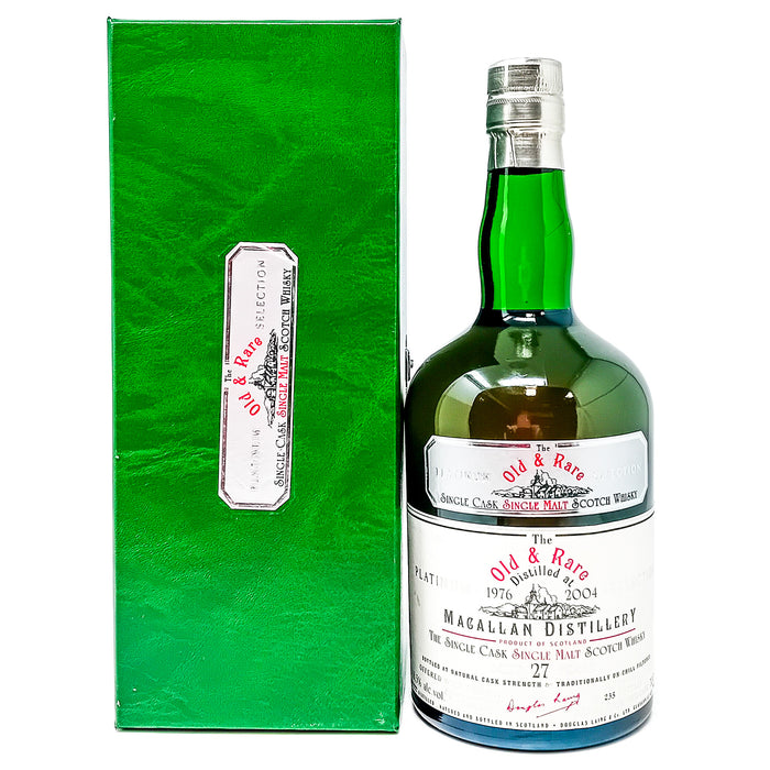 Macallan 1976 27 Year Old Douglas Laing Old & Rare Platinum Single Malt Scotch Whisky, 70cl, 48.5% ABV