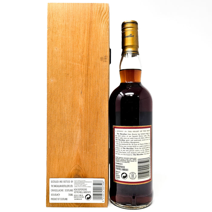 Macallan 1980 18 Year Old Gran Reserva Single Malt Scotch Whisky, 70cl, 40% ABV