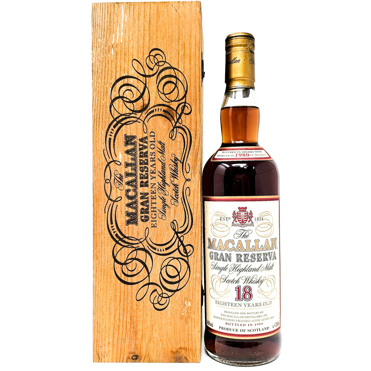 Macallan 1980 18Y Gran Reserva – Rare Speyside Whisky