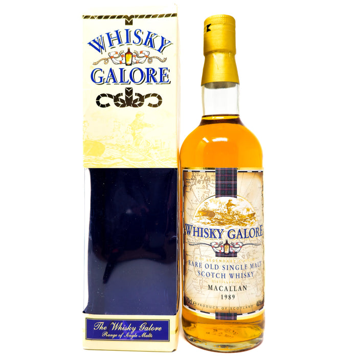 Macallan 1989 Whisky Galore Single Malt Scotch Whisky, 70cl, 40% ABV