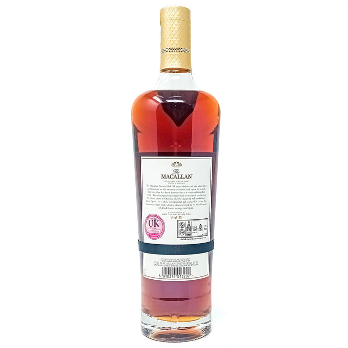 Macallan 30 Year Old Sherry Oak 2018 Release Single Malt Scotch Whisky, 70cl, 43% ABV