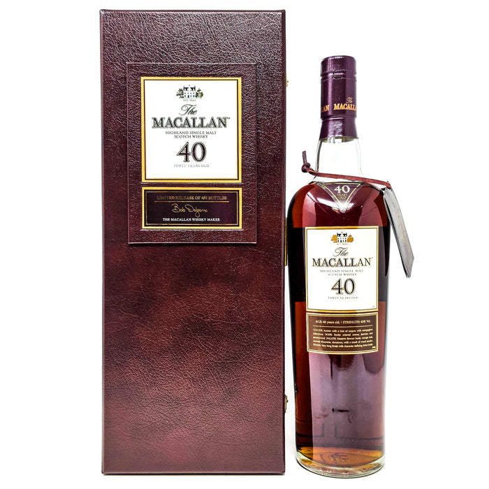Macallan 40 Year Old 2005 Release Single Malt Scotch Whisky, 70cl, 43% ABV