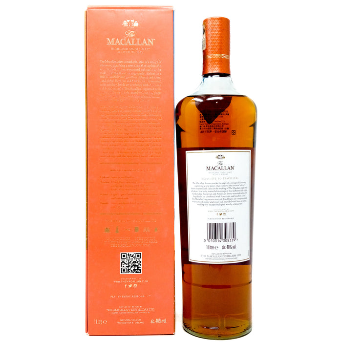 Macallan Aurora Single Malt Scotch Whisky, 1L, 40% ABV