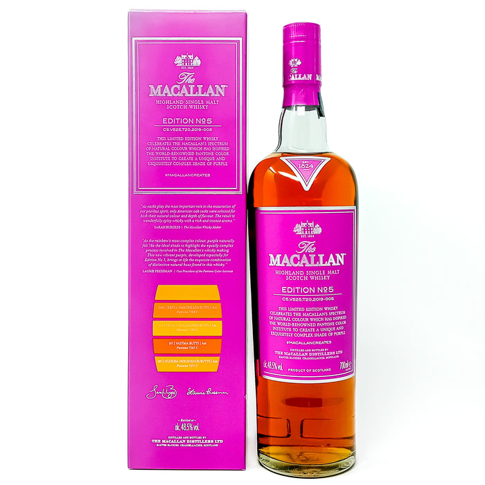 Macallan Edition No.5 Single Malt Scotch Whisky, 70cl, 48.5% ABV