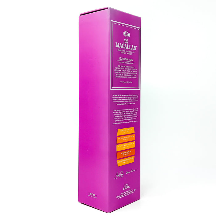 Macallan Edition No.5 Single Malt Scotch Whisky, 70cl, 48.5% ABV
