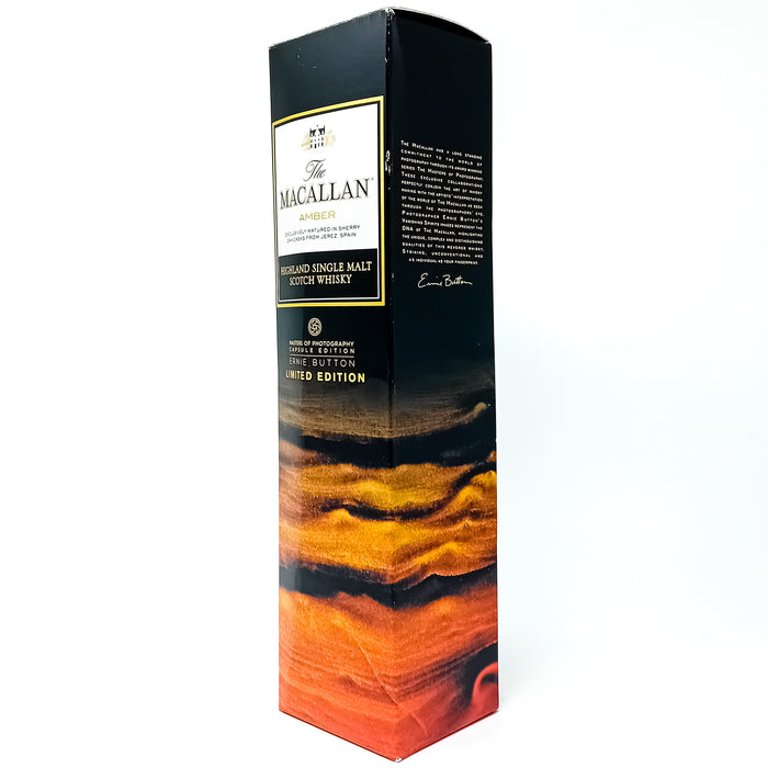 Macallan Amber Ernie Button Edition Single Malt Scotch Whisky, 70cl, 40% ABV
