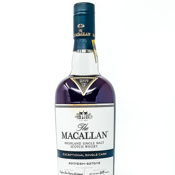 Macallan 2005 Exceptional Cask #6270/12 Single Malt Scotch Whisky 70cl, 69.4% ABV