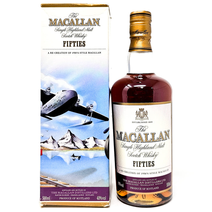 Macallan Decades Travel Series Fifties Single Malt Scotch Whisky, 50cl, 40% ABV