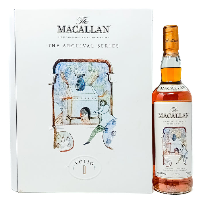 Macallan The Archival Folio 1 Single Malt Scotch Whisky, 70cl, 43% ABV