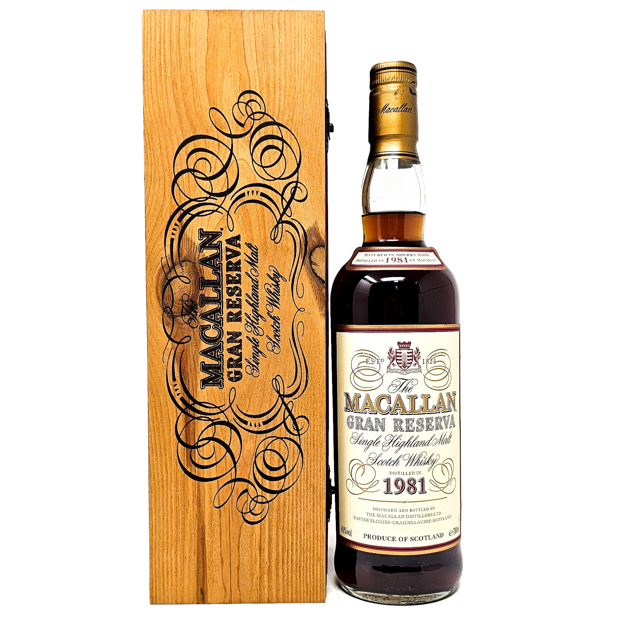 THE MACALLAN GRAN RESERVA 18年ウイスキーケース THE MACALLAN GRAN RESERVA 18年ウイスキーケース