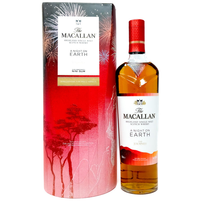 Macallan A Night On Earth The Journey Nini Sum Single Malt Scotch Whisky, 70cl, 43% ABV