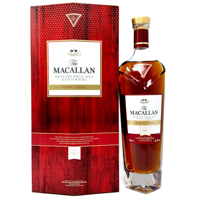 Macallan Rare Cask 2018 Batch No.1 Single Malt Scotch Whisky, 70cl, 43% ABV