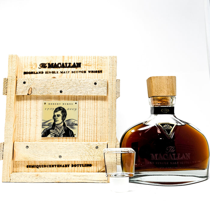 Macallan Robert Burns Semiquincentenary 1759-2009 Single Malt Scotch Whisky, 70cl, 46% ABV