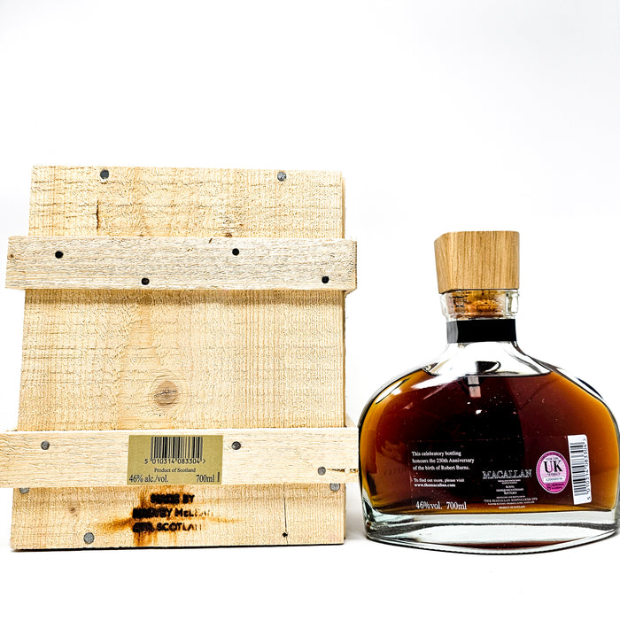 Macallan Robert Burns Semiquincentenary 1759-2009 Single Malt Scotch Whisky, 70cl, 46% ABV