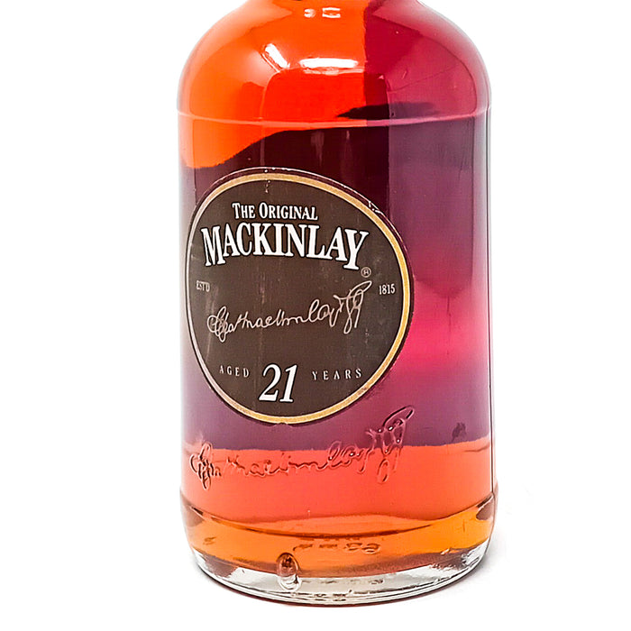 The Original MacKinlay 21 Year Old Blended Scotch Whisky, 75cl, 43%