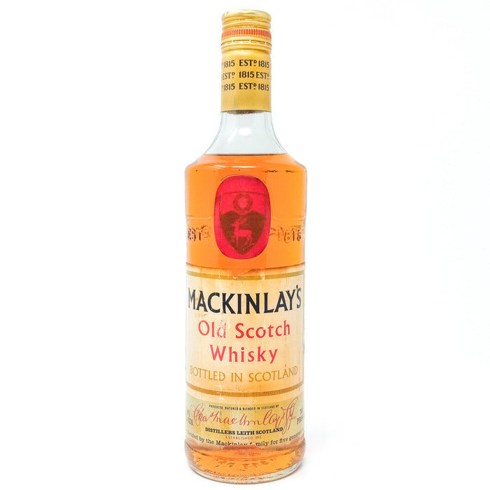 Mackinlay's Old Blended Scotch Whisky, 26 2/3 fl. ozs., 70° Proof