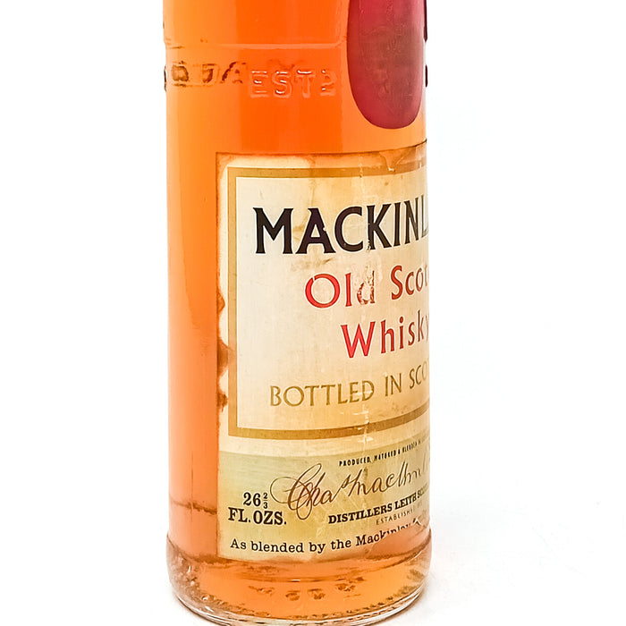 Mackinlay's Old Blended Scotch Whisky, 26 2/3 fl. ozs., 70° Proof