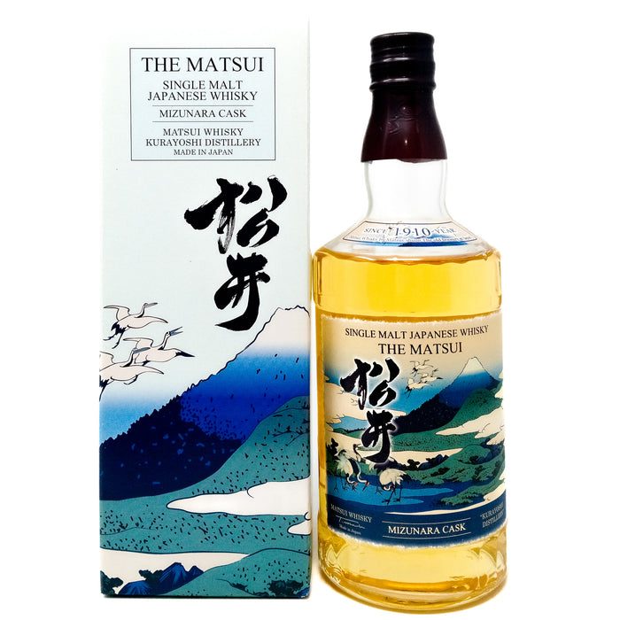 Matsui Mizunara Cask Single Malt Japanese Whisky, 70cl, 48% ABV
