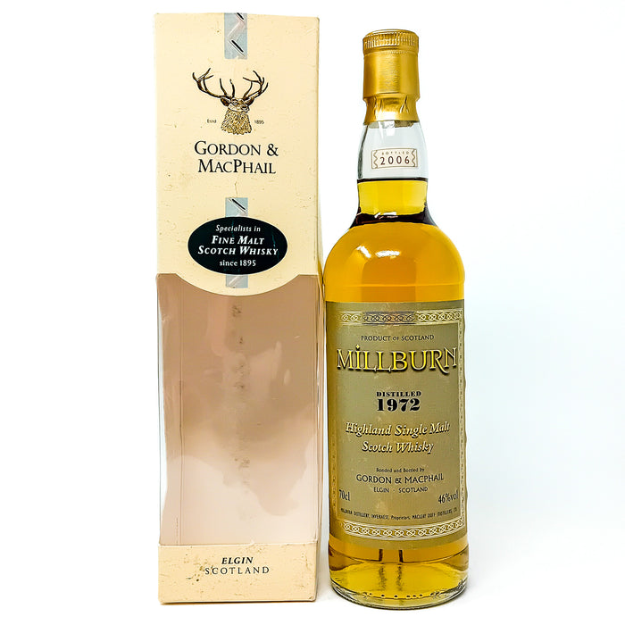Millburn 1972 Gordon & MacPhail Single Malt Scotch Whisky 70cl, 46% ABV