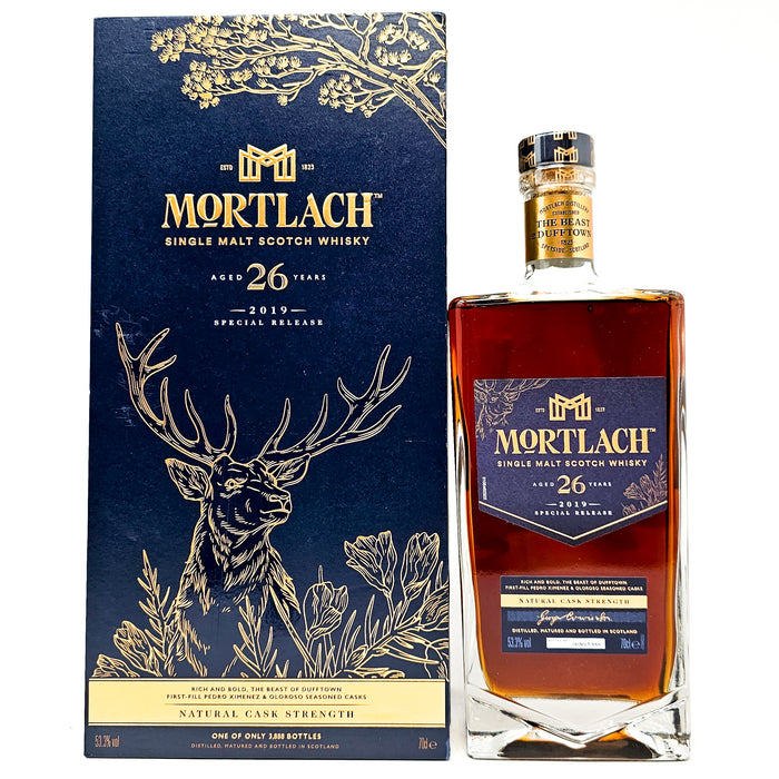 Mortlach 26 Year Old 2019 Special Release Cask Strength Single Malt Scotch Whisky, 70cl, 53.3% ABV