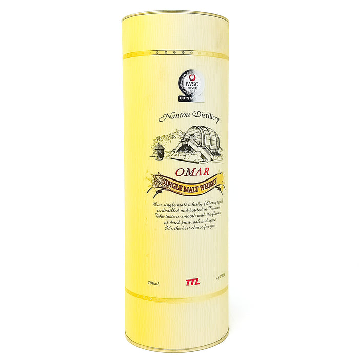 Nantou Omar Sherry Cask Single Malt Taiwanese Whisky, 70cl, 46% ABV