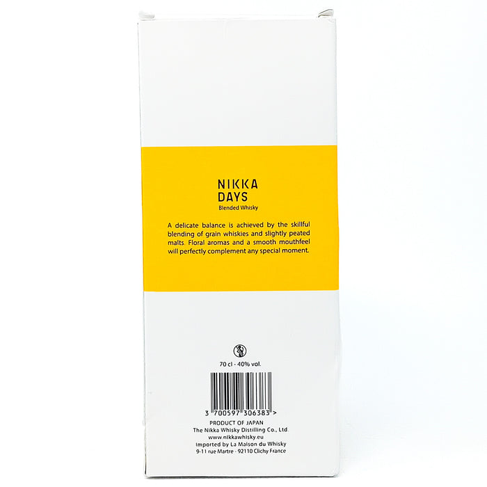 Nikka Days Blended Japanese Whisky, 70cl, 40% ABV