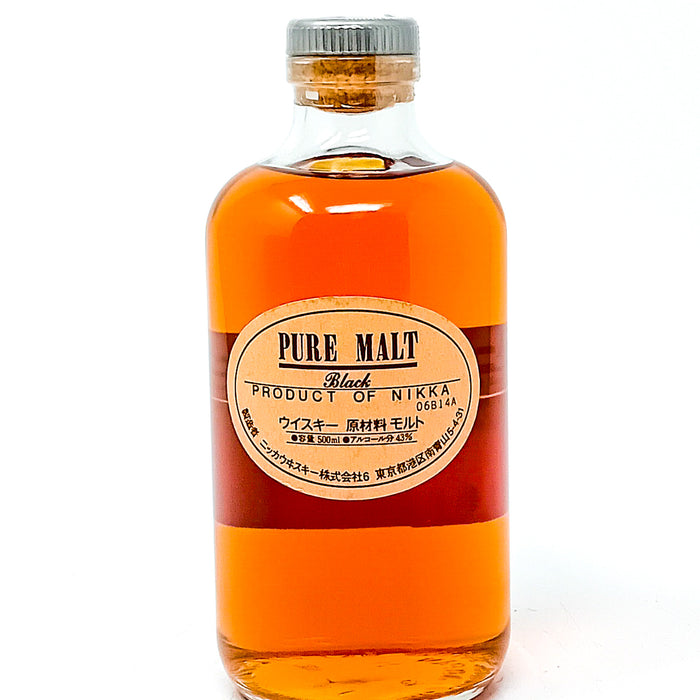 Nikka Pure Malt Black Japanese Whisky, 50cl, 43% ABV