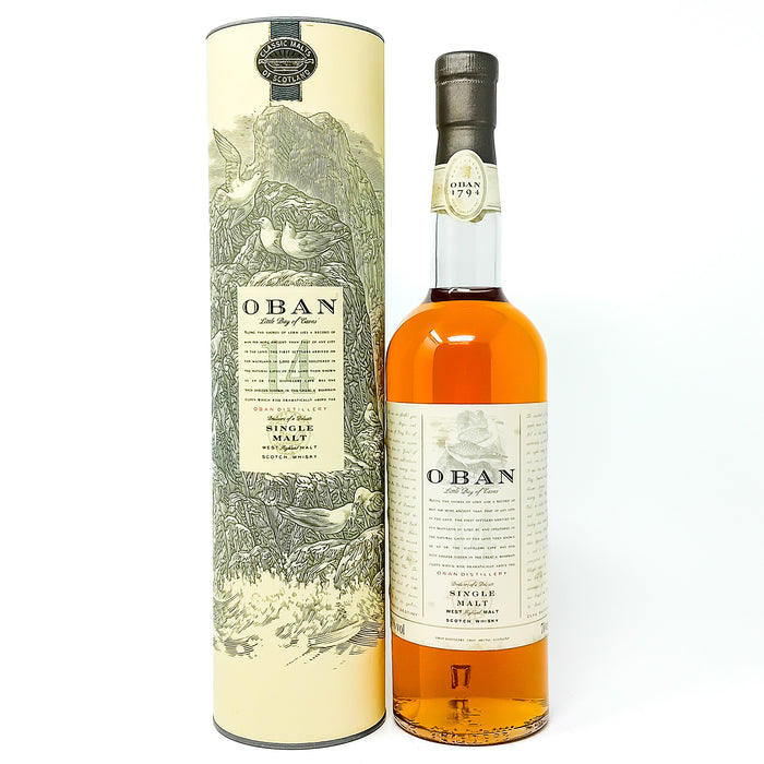 Oban 14 Year Old Single Malt Scotch Whisky, 70cl, 43% ABV