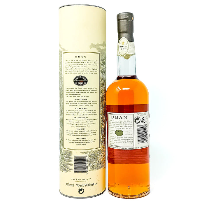 Oban 14 Year Old Single Malt Scotch Whisky, 70cl, 43% ABV